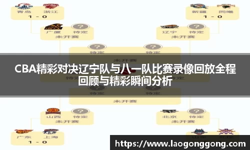 CBA精彩对决辽宁队与八一队比赛录像回放全程回顾与精彩瞬间分析